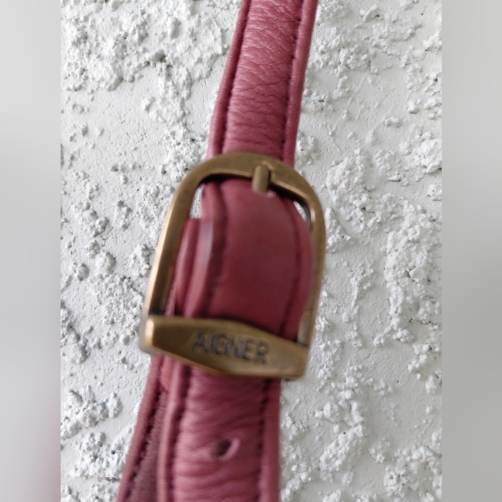 Vintage Etienne Aigner Elegant Burgundy Shoulder Bag - Picture 6 of 9